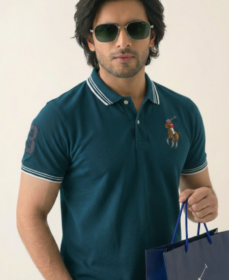 Polo Ralph Lauren Polo Shirts Ocean Blue