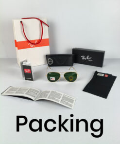 Alternative view of Ray Ban Golden Aviator Sunglasses USA
