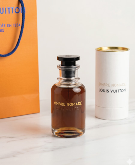 Louis Vuitton Ombre Nomade 100ml luxury oud perfume bottle
